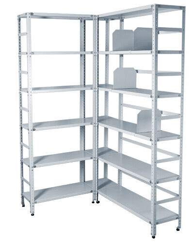 металеві стелажі